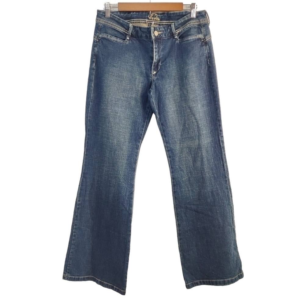 Old Navy The Diva Stretch Low Rise Bootcut Stretch Jeans Women's Sz 8